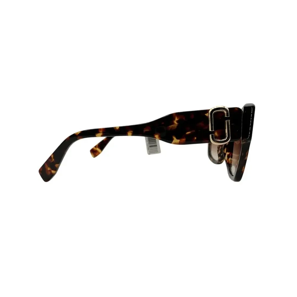 Marc Jacobs Chic Brown Cat-Eye Sunglasses